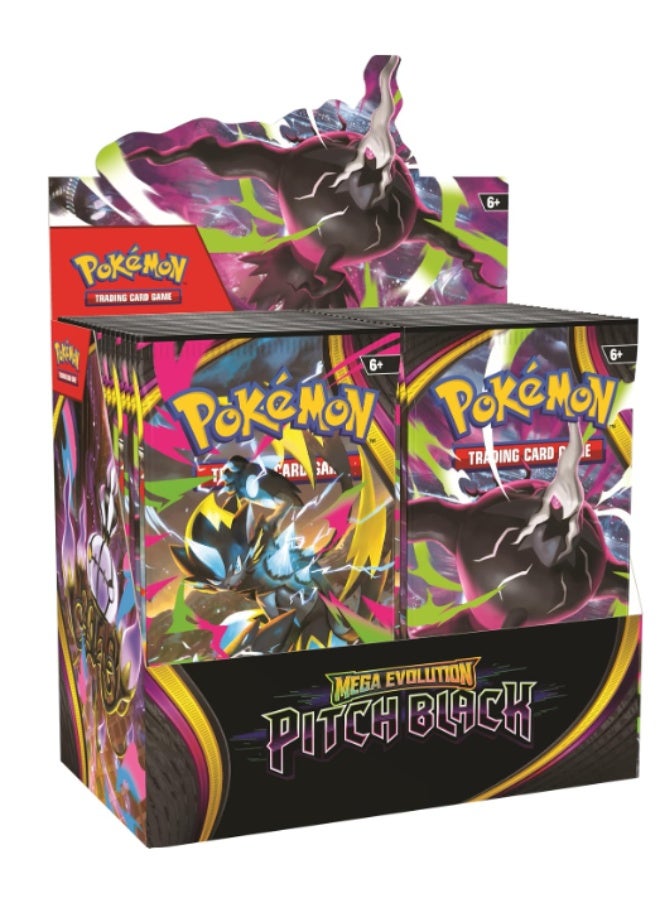 بوكيمون Pokémon TCG: Mega Evolution—Pitch Black Booster Display Box - Image 1