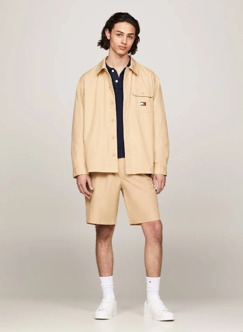 TOMMY JEANS Varsity Oversized Back Logo Overshirt