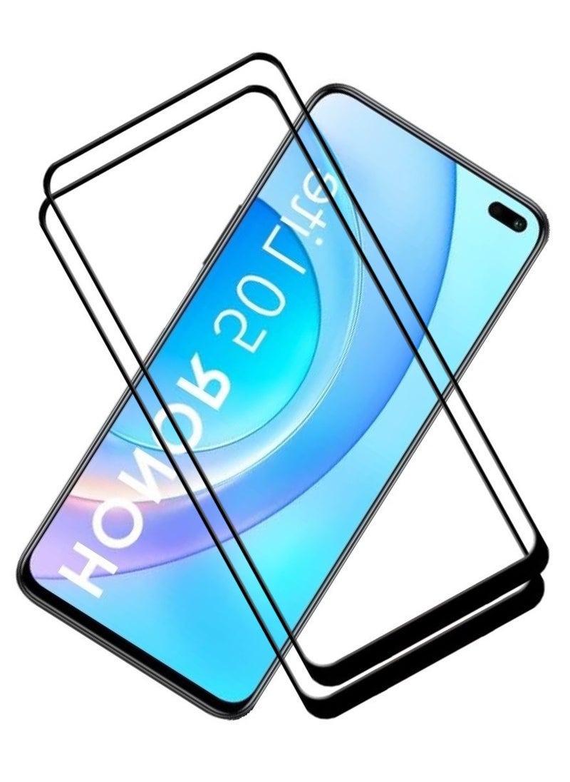 ACLIX 2 Pieces Antistatic ESD Dustproof Premium Quality High Definition Tempered Glass Screen Protector Designed For Honor 50 Lite - Image 1