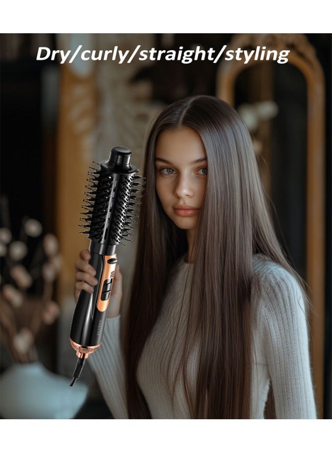 سوكاني فرشاة تصفيف الشعر 5 في 1، مصفف شعر متعدد الاستخدامات بقوة 1000 واط مع 5 رؤوس فرشاة، مجموعة فرشاة هواء ساخن لتجفيف الشعر/فرده/تجعيده/تمشيطه - Image 5