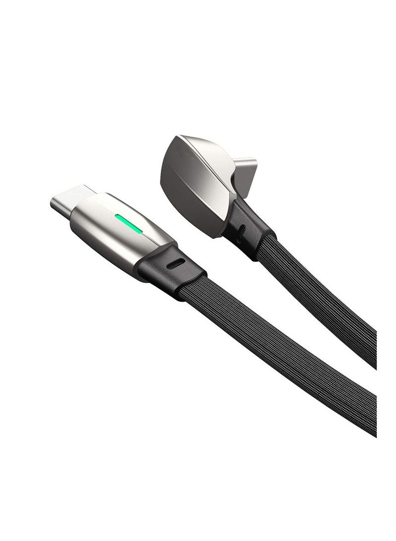 SYOSI Charging Cable Fit for Tesla Model 3/Y Wall Connector Style PD QC3.0 Charging Cable (USB-C to USB-C) - Light on When Connects to a Device - Image 1