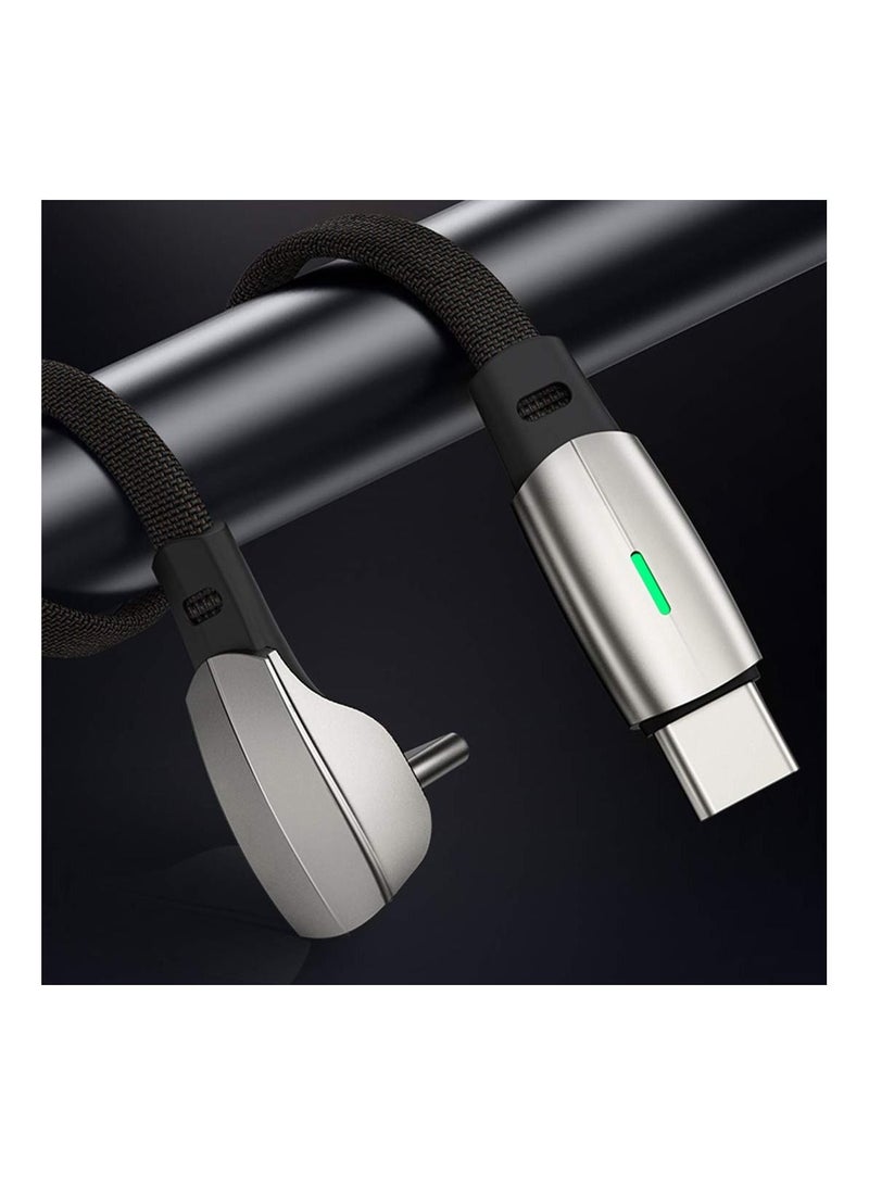 SYOSI Charging Cable Fit for Tesla Model 3/Y Wall Connector Style PD QC3.0 Charging Cable (USB-C to USB-C) - Light on When Connects to a Device - Image 2