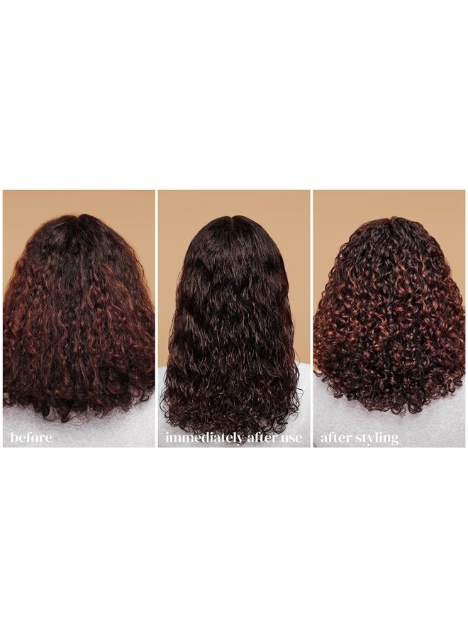 Ouidad بلسم مرطب للشعر المجعد - 2.5 أونصة سائلة، بلسم مرطب للشعر ومزيل تشابك 2 في 1، بلسم مرطب ومُهيئ للشعر الناعم والمرطب، لجميع أنواع الشعر المجعد - Image 4