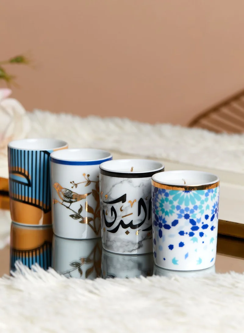 Silsal Set Of 12 Mix And Match  Mini Candles