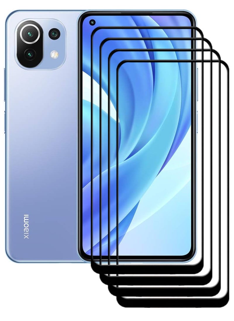 ACLIX 4 Pieces Antistatic ESD Dustproof Premium Quality High Definition Tempered Glass Screen Protector Designed For Xiaomi Mi 11 Lite - Image 1