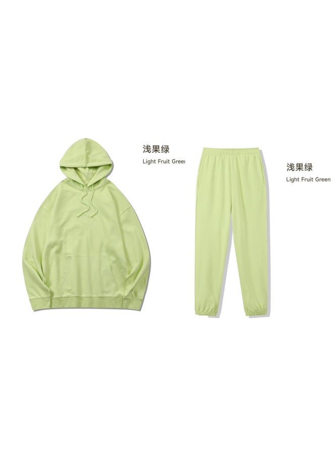 Autumn And Winter Sportswear Suit Group Pure Cotton Games Two-piece Top Training Clothing Long-sleeved Adult Sweatshirt Customization