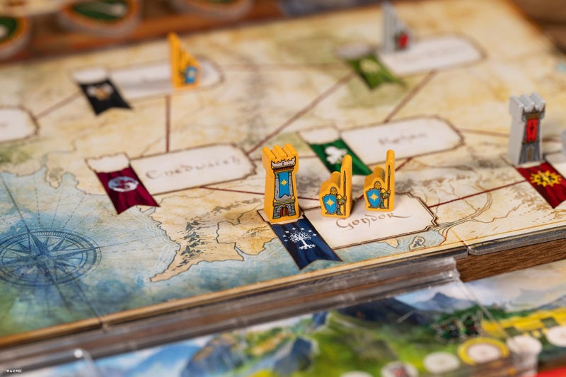 Asmodee The Lord of The Rings: Duel for Middle-Earth Board Game - Epic Strategy Game of Power and Conquest for Kids and Adults, Ages 10+, 2 Players, 30 Minute Playtime - Image 5