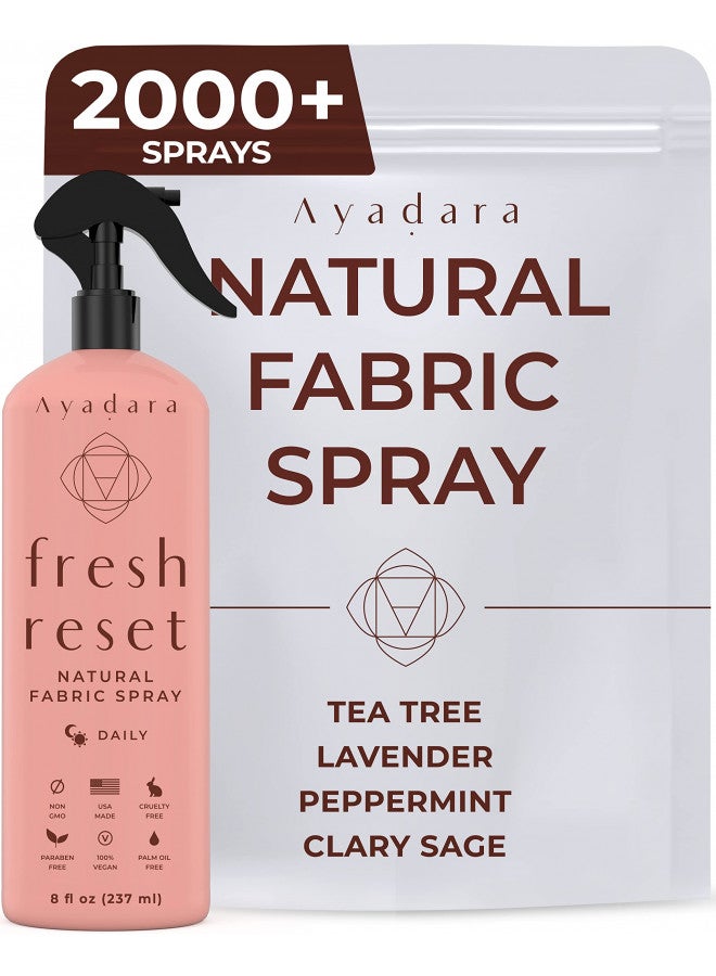 Ayadara Natural Fabric Spray, Lavender Room Spray Air Freshener, Odor Eliminator Mist, Aromatherapy Home Fragrance, Lavender Linen Spray for Bedding, Pillow, Sheet, Blanket and Clothing, 2000+ Sprays - Image 1