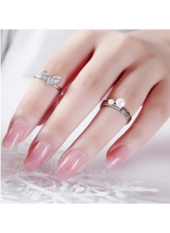 ORiTi Nude Pink Press On Nails Short Length Fake Nails Oval Shape False Nails Acrylic Full Cover Artificials Nails For Women And Girls ,Without acetone  - Image 5
