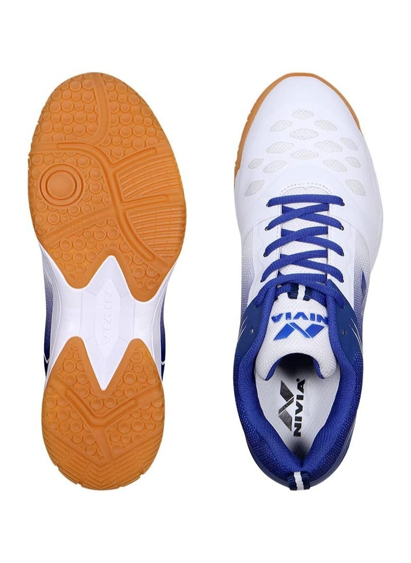 Nivia - HY-Court 2.0 Badminton Shoes | For Mens and Boys | Non-Marking Shoe | Court Shoe | For Badminton, Squash, Tennis Players | 6 UK / 7 US / 40 EU - Image 1