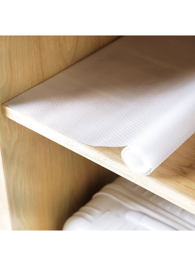 Trendy Eva Moisture-proof Drawer Cabinet Kitchen Dustproof Dining Placemat Non-slip Heat Resistant Durable Table Mat-Color:Flat Grain-lotus Root Powder-Specifications:30*300cm  - Image 2