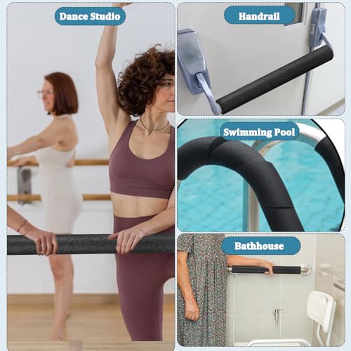 HaiFafafaing Pool Noodles Foam Black 15.7 " Pipe Insulation Foam Tube Multi-Purpose Pipes Insulation Wrap Snake Wrap Foams Protection Foams Tubing for Outdoor Indoor Swimming Pool Handle Water - Image 5