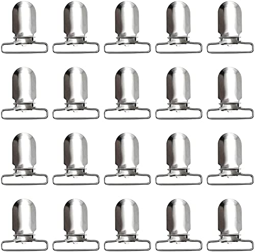 RayTour 20Piece Mens Suspender Clips Sheet Straps Holder Fasteners