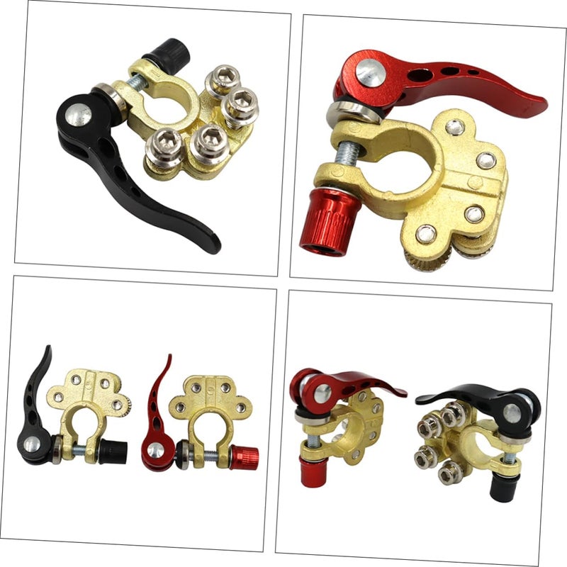 Vosarea 1 Set Quick Release Battery Terminal Clips Durable Battery Connector for Cars Easy Install Positive Negative Terminals Connector - Image 5