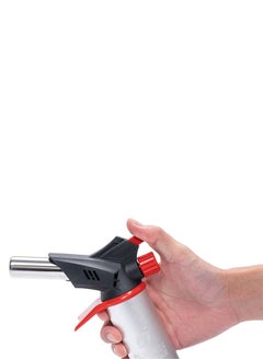 AL SANIDI Refillable Cooking Torch, Silver*Black, Size138*70*200 Metre  - Image 3