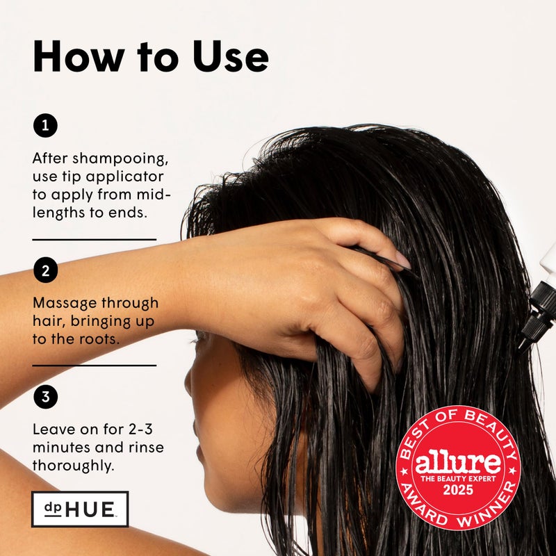 dpHUE Glossy Glaze, Light-Medium Brown - 4 fl oz - In-Shower Conditioning Glaze for Luminous Shine & Sheer Color - Paraben, SLS & SLES Sulfate Free - Leaping Bunny Certified - Image 2