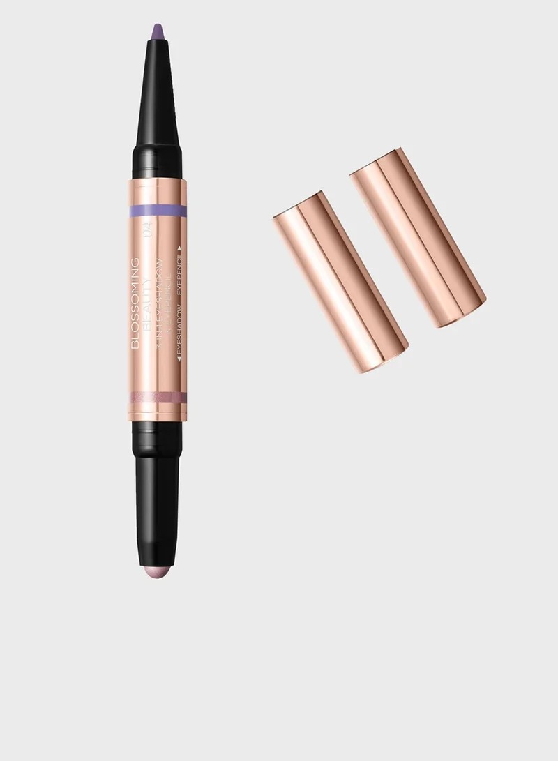 KIKO MILANO Blossoming Beauty 3-In-1 Eyeshadow & Eyepencil - Violet & Lilac