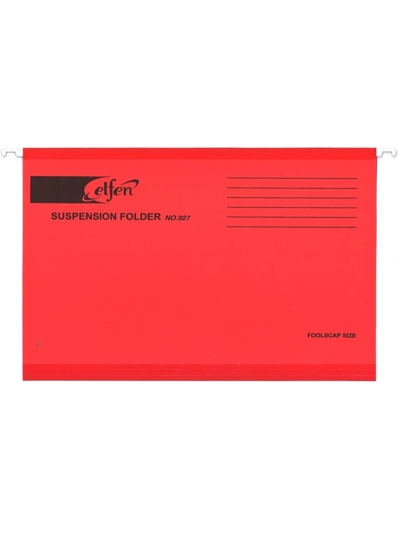 elfen 12-Piece Suspension File Red - Image 2