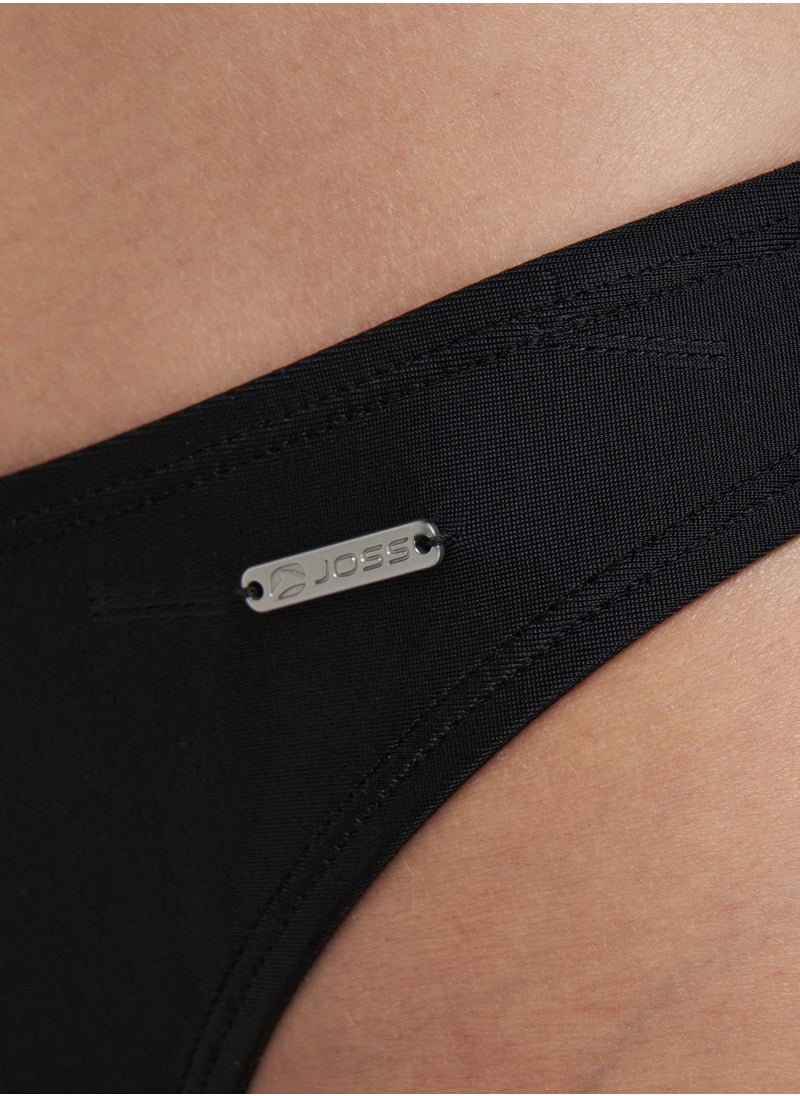 Joss Joss Women's Black Swimming Trunks –  Creora Highclo Fiber for Shape & Color Retention, Ideal for Pool & Open Water, Comfortable & Durable  - Image 3