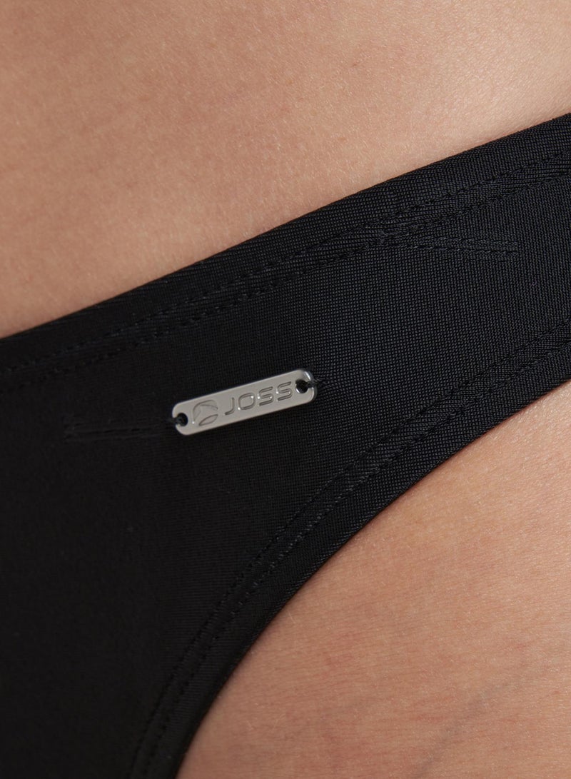Joss Women's Black Swimming Trunks –  Creora Highclo Fiber for Shape & Color Retention, Ideal for Pool & Open Water, Comfortable & Durable - Image 2