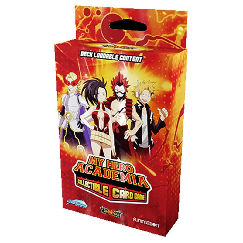 Jasco Games My Hero Academia Collectible Card Game Series 2 Crimson Rampage Deck-Loadable Content | Trading Card Game for Adults and Teens | Ages 14+ | 2 Players | Avg. Playtime 20-30 Mins | Made