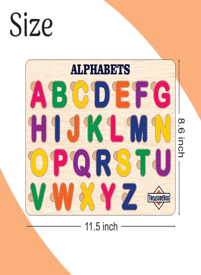 TreasureBox Wooden Puzzle Educational Board Learning Toy Tray for Kids, Size 22x30 cm (AL-HS) - Image 2
