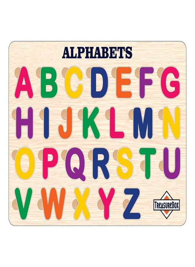 TreasureBox Wooden Puzzle Educational Board Learning Toy Tray for Kids, Size 22x30 cm (AL-HS) - Image 3