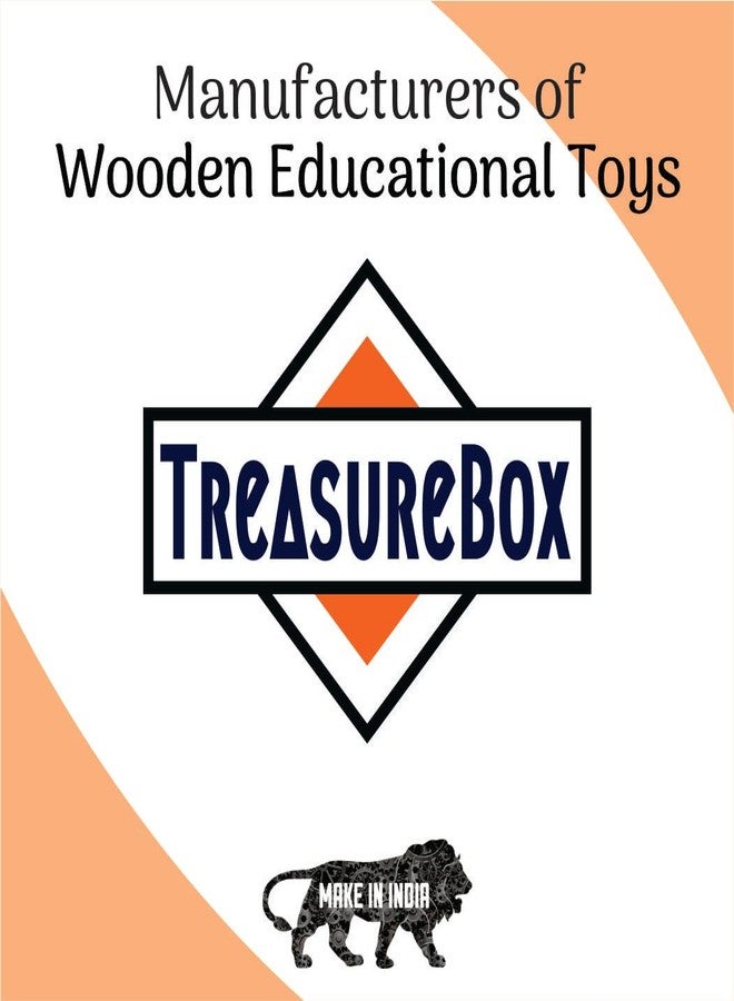 TreasureBox Wooden Puzzle Educational Board Learning Toy Tray for Kids, Size 22x30 cm (AL-HS) - Image 5