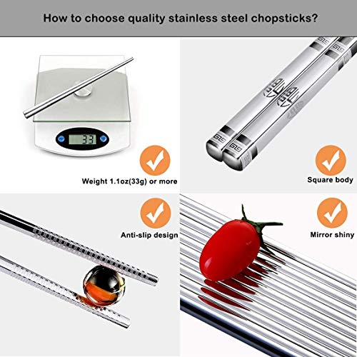 Iktu Designer Steel Chopstick (1, Pair) - Image 3