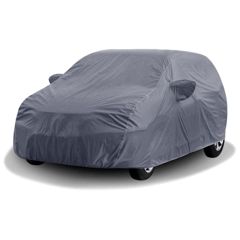 PODWILS Tata Tigor Car Cover Waterproof / Tata Tigor Body Cover Waterproof / Tata Tigor Car Cover / Car Cover Tata Tigor / Car Body Cover Tata Tigor With Triple Stitched Fully Elastic Ultra Surface Body Protection (Grey) - Image 5