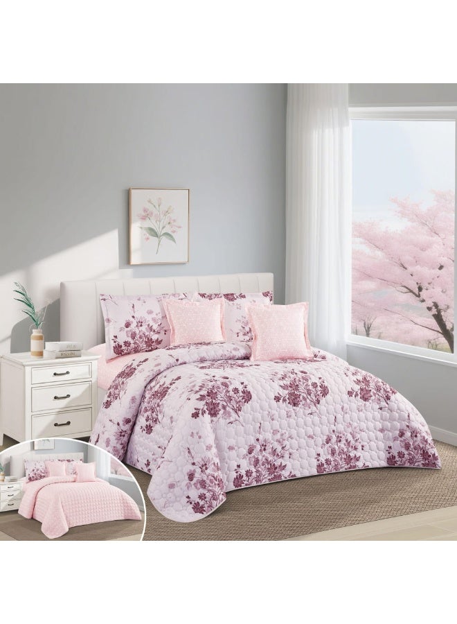 مون مفرش سرير نفرين مضغوط صيفي بتصميم جذاب من المايكروفايبر مقاس 230*250 سم - Image 1