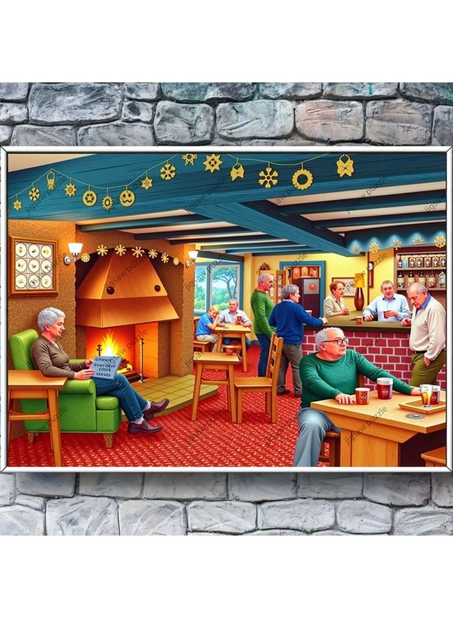 Yf1307 1314PCS Jigsaw Puzzles For Adults Family Portable DIY Wall Art Birthday Festival Gift - Image 5