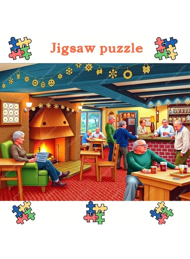 Yf1307 1314PCS Jigsaw Puzzles For Adults Family Portable DIY Wall Art Birthday Festival Gift - Image 2