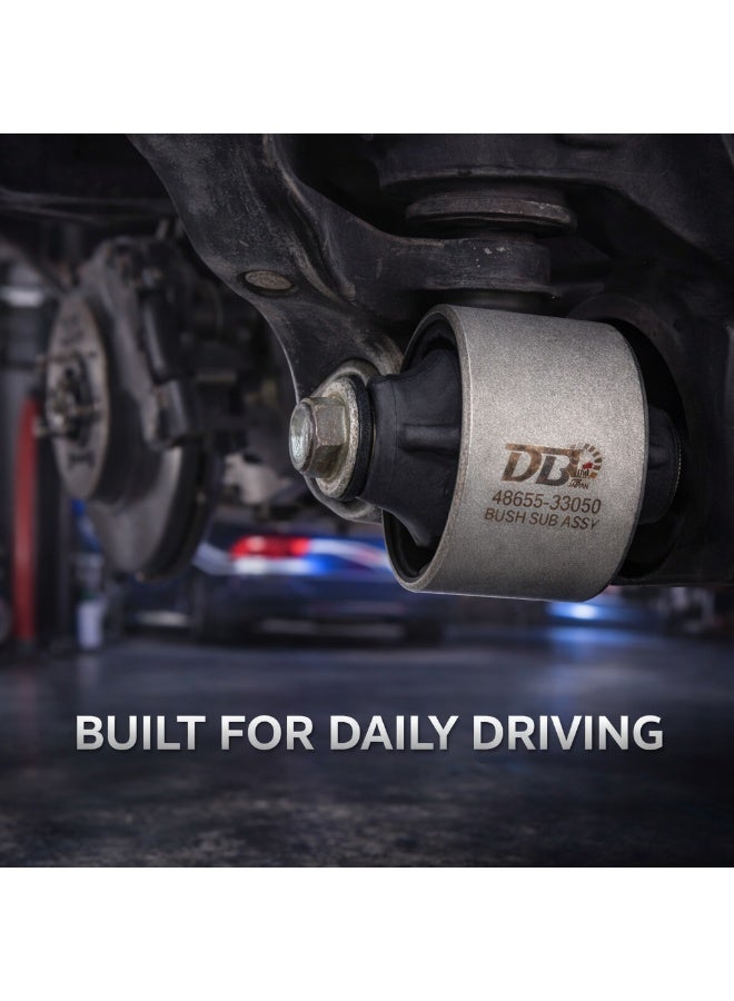 DBL Bush Sub Assy 48655-33050 For Corolla 2001–2017 Lower Suspension Bushing Made In Japan - Image 4