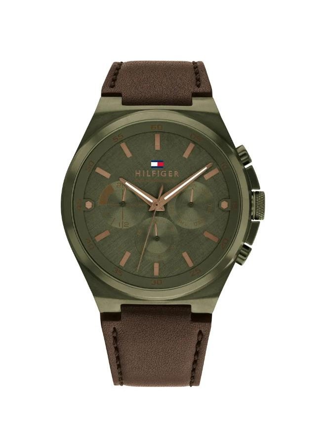 Tommy Hilfiger Men's Watch, Analog, Leather Strap, Brown, 1792085 - pzsku/Z23EE9AF706BA2C2FD728Z/45/_/1732629732/76beebd8-b1d4-4b6a-9d14-4564c4d62288