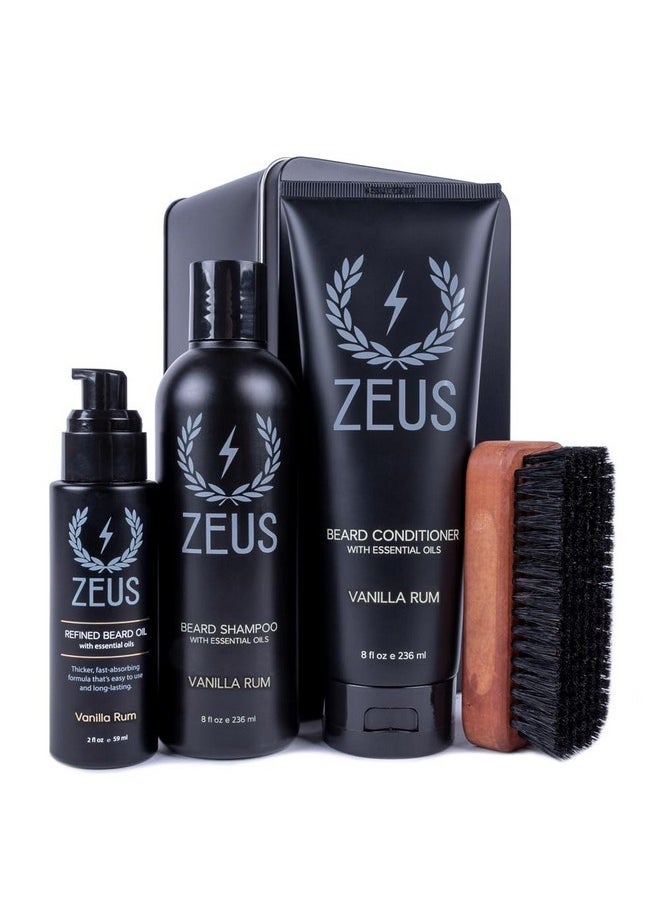 Deluxe Beard Wash & Care Set - With Beard Wash, Refined Beard Oil & Palm Beard Brush (Vanilla Rum) - pzsku/Z23EEA5AE1ABC106DA197Z/45/_/1730894732/da327d2d-3f7b-454d-b93d-f0d6ddc381b6