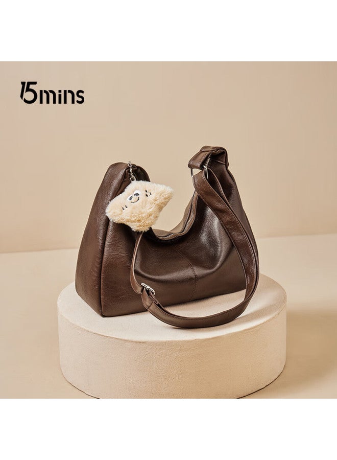 15MINS 15minutes Women's Handbag, New Style Shoulder Crossbody Bag, Light Luxury Simple Pillow Women's Bag, New Year Gift For Girlfriend - Image 1