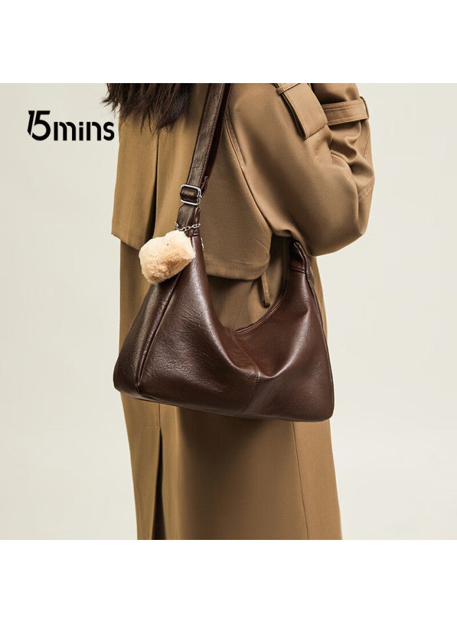 15MINS 15minutes Women's Handbag, New Style Shoulder Crossbody Bag, Light Luxury Simple Pillow Women's Bag, New Year Gift For Girlfriend - Image 2