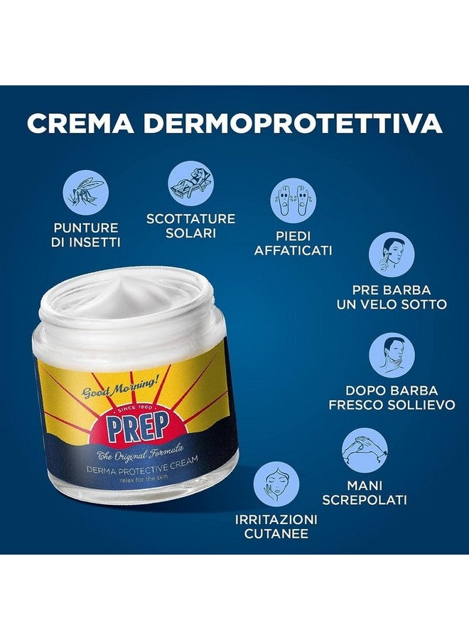 PREP : Derma Protective Cream Paraben Free 2.53 Fluid Ounce (75Ml) Jar (Pack Of 2) [ Italian Import ] - Image 2