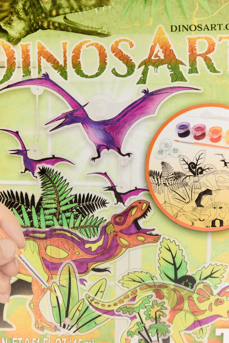 DinosArt Dino Window Pictures, Green  - Image 5