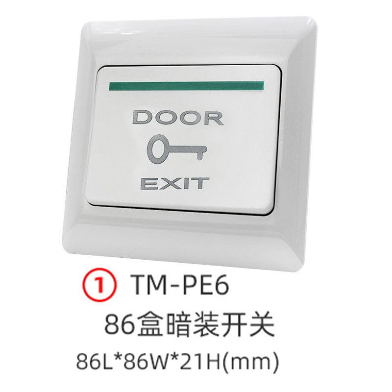 Touch key access control switch infrared sensor button broken emergency call button emergency alarm switch PM6 - Image 2