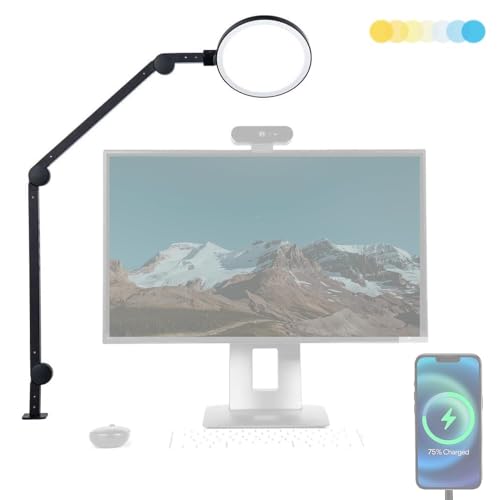 Lume Cube Edge Light 2.0 Bi-Color LED Desk Lamp - Black - Image 1