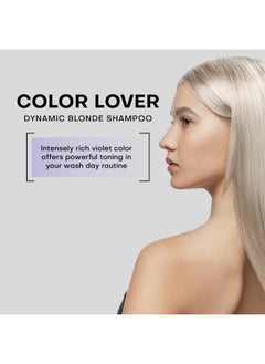 framesi FRAMESI Color Lover Dynamic Blonde Purple Violet Shampoo for Color Treated Hair, 16.91 Fl Oz  - Image 2
