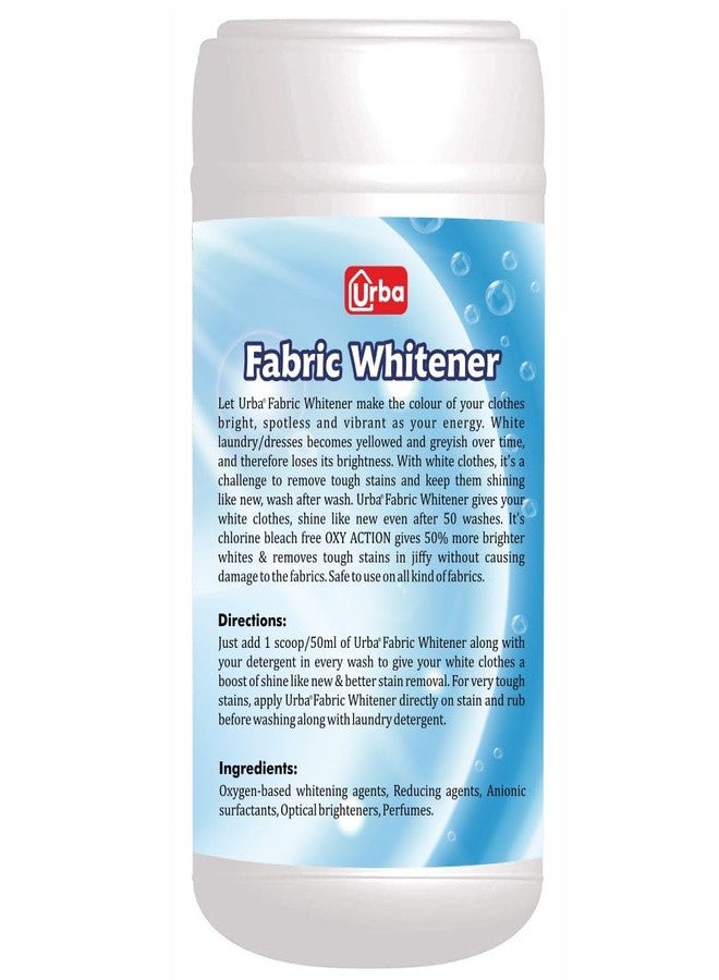 Urba Fabric Whitener 750 gm | Detergent Add-On Powder | Whites like new | Stain Remover | Chlorine Bleach Free | Suitable with all Washing Detergent Powders and Liquids - Image 2