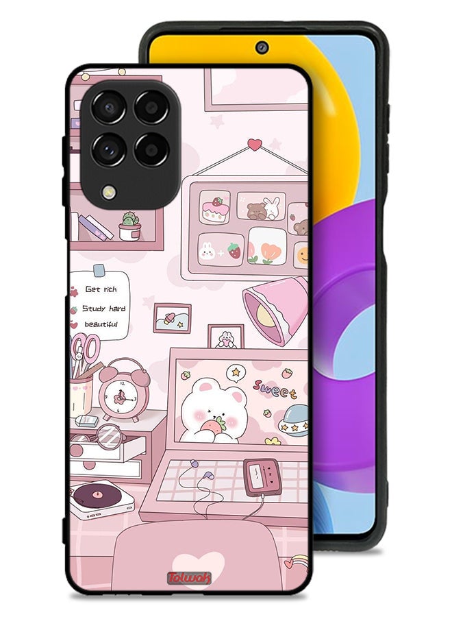 Samsung Galaxy M53 Protective Case Cover Get Rich Study Hard