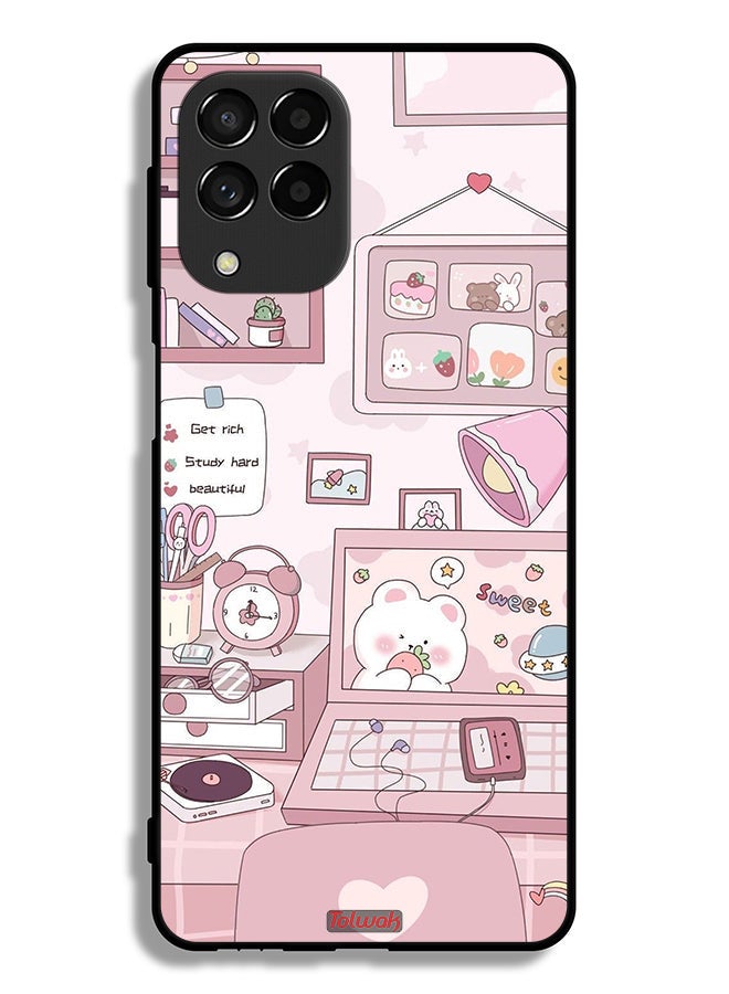 Samsung Galaxy M53 Protective Case Cover Get Rich Study Hard