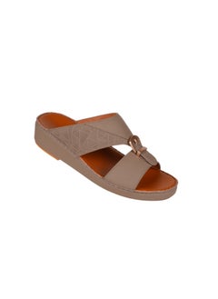 barjeel uno 008-3737 Barjeel Uno Men Arabic Sandals BS 25 Sand  - Image 2