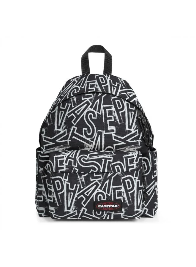 ايستباك Day Pak'R Ep Lettersblack Medium backpack with bottle holder and laptop sleeve - EK0A5BG42O01