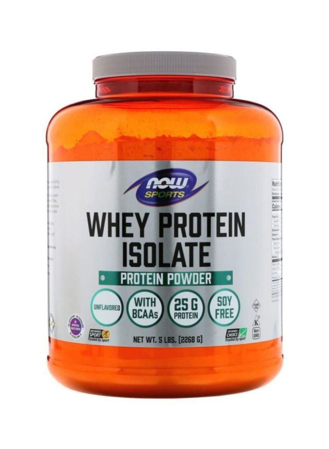 Now Foods Whey Protein Isolate Protein Powder - Image 1