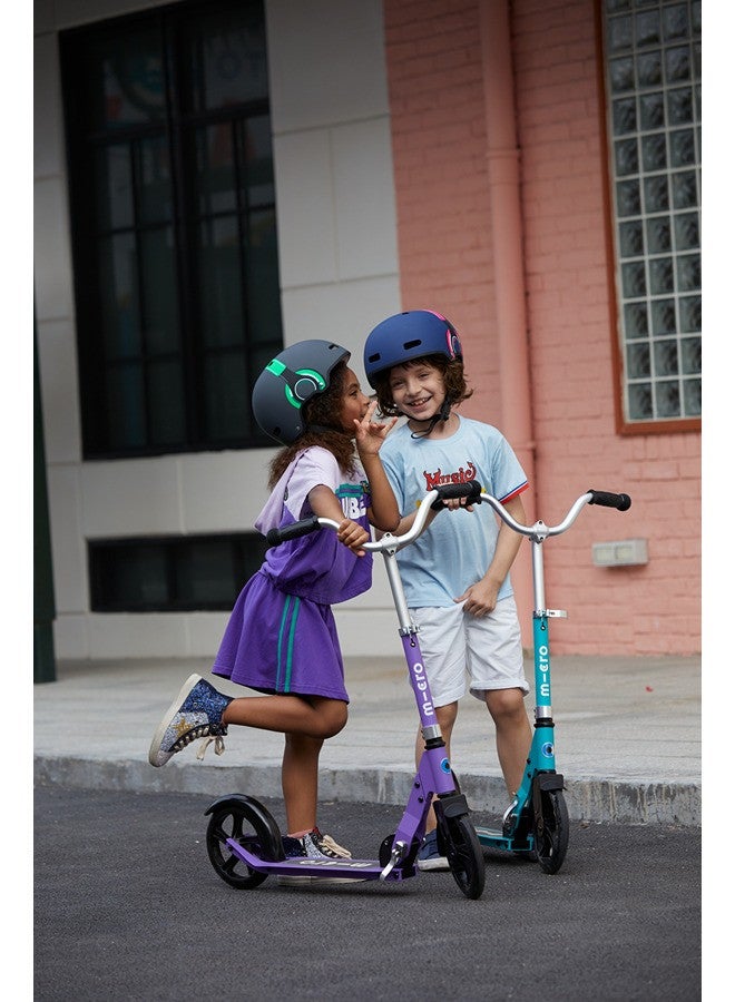 Micro Micro Headphone Kids Helmet Green (Medium) | Kids Helmet | Kick Scooter Helmets | Sports Helmet for Kids | Helmet with Adjustable Straps | Riding Kids Helmet | Kids Safety | Helmet for Kids  - Image 4
